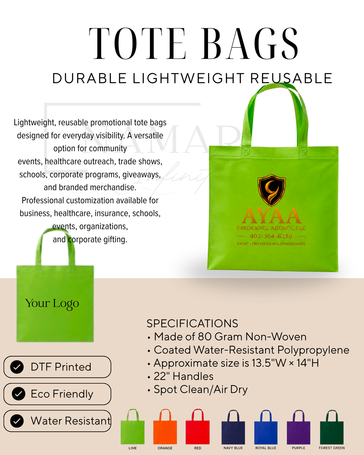 Non Woven Tote Bags