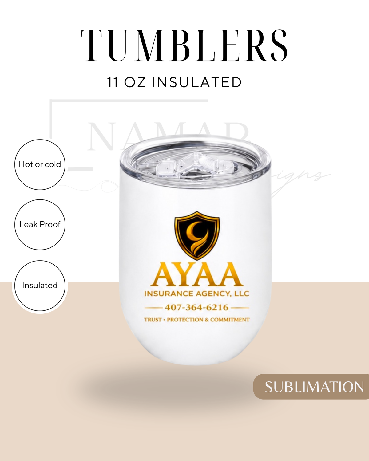 11 OZ Insulated Tumbler