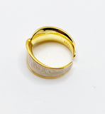 925 Sterling Silver Enamel Ring