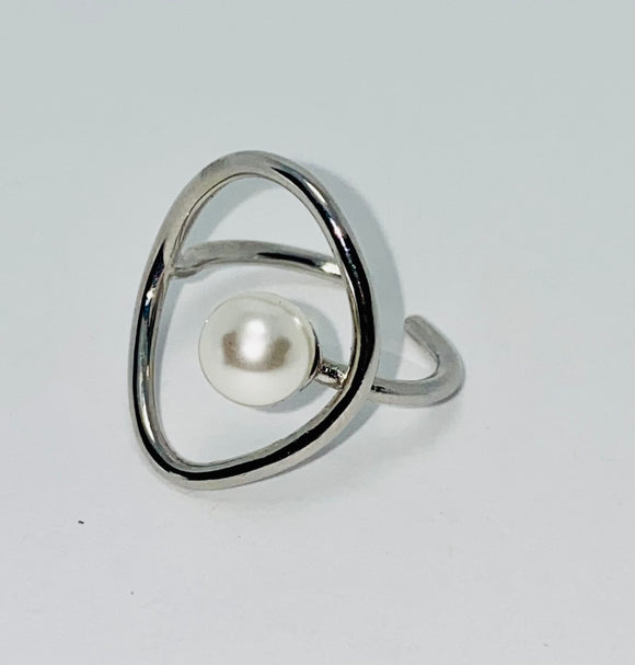 Loving Pearls Silver 925 ring