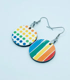 Just Be you - Rainbow earrings