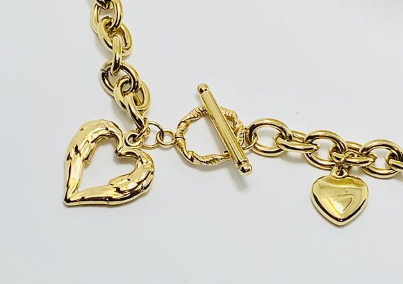Two Hearts necklace