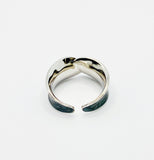 925 Sterling Silver Enamel Ring