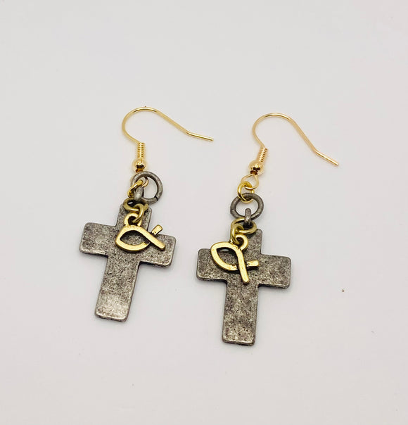 Christian Symbols Earrings